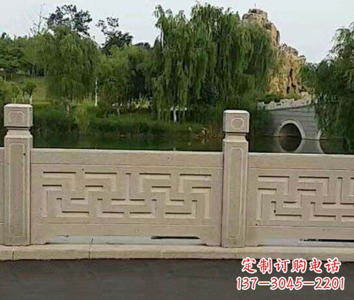 绍兴园林景观大理石栏板石雕 (4)