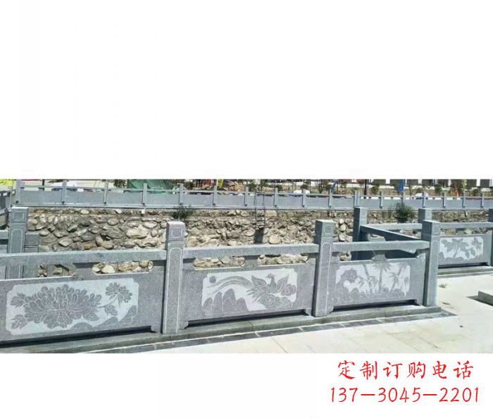 绍兴园林景观仿古石雕栏板 (5)