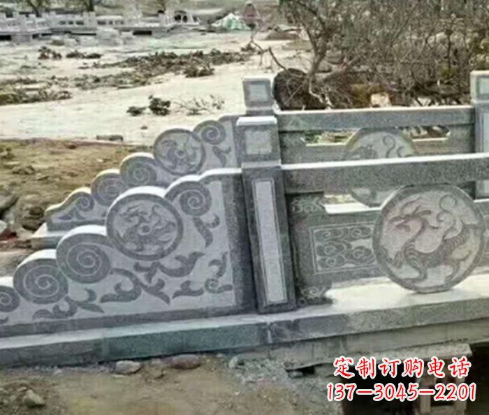 绍兴园林景观仿古石雕栏板 (10)
