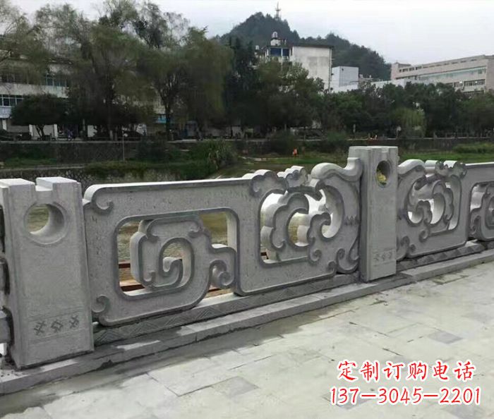绍兴园林景观仿古石雕栏板_1