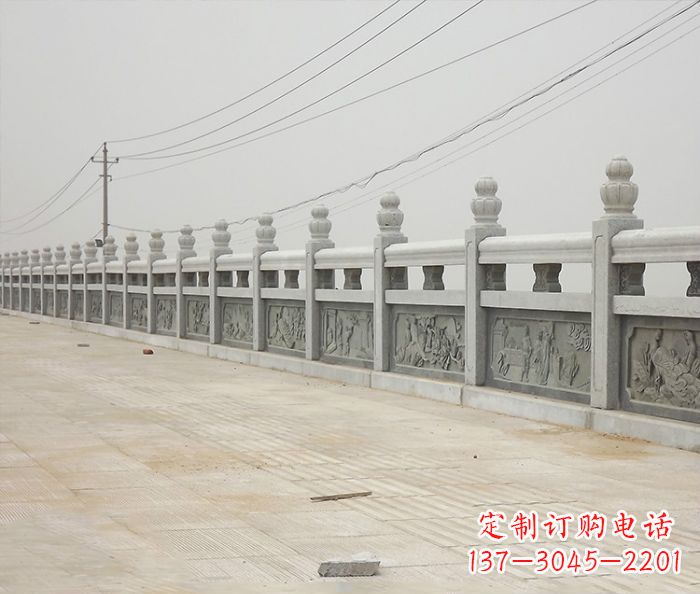 绍兴园林景观仿古石雕栏板_2