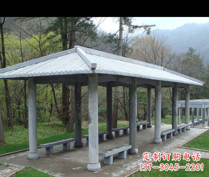 绍兴园林景观仿古石雕长廊