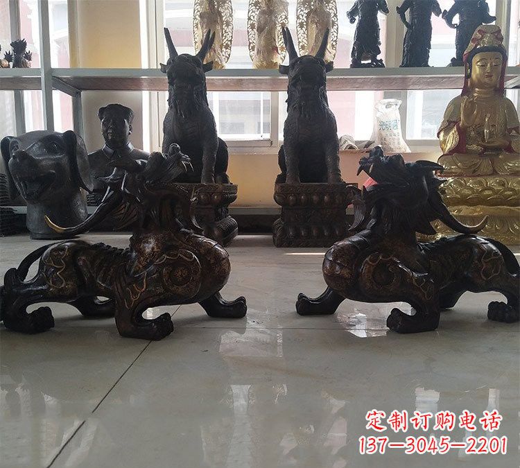 绍兴招财辟邪貔貅铜雕