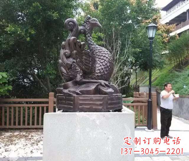 绍兴朱雀神兽雕塑