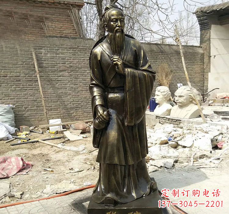 绍兴铸铜古代名医华佗