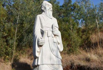绍兴祖冲之汉白玉石雕像-公园景区中国古代名人雕塑